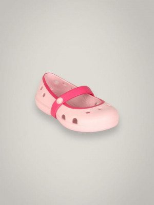 Crocs Kids Girl's Keeley Bubblegum Fuchsia Kidswear