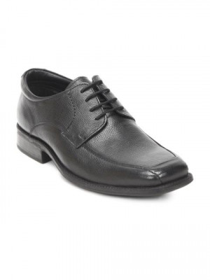Hush Puppies Men Jungle Black Formal Shoes