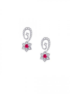 Lucera Women Silver Earrings