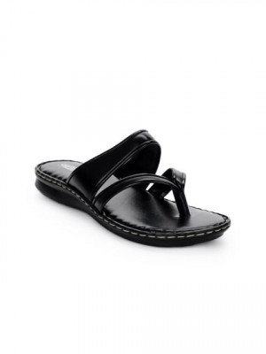 Tiptopp Women Black Flats