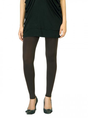 Femella Women Dark Brown Skinny Leggings