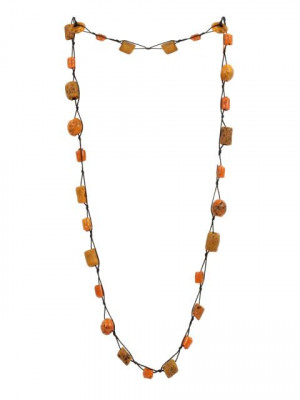 Adrika Women Orange Necklace