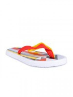 Puma Unisex Tropi Cat Graphic White Yellow Flip Flop