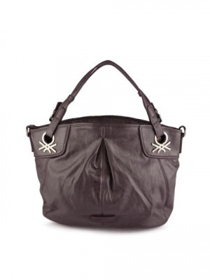 United Colors of Benetton Women Solid Purple Handbags