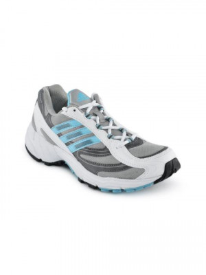 ADIDAS Women White & Grey Vanquish Sports Shoes