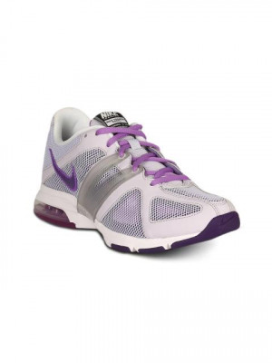 Nike Women Trainer White Purple Shoe