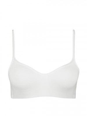 Jockey Women White Seamless Bra 1672