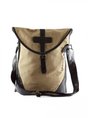 Peter England Unisex Casual Beige Bag
