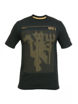 Nike Men AS Manu Authantic Black Tshirts