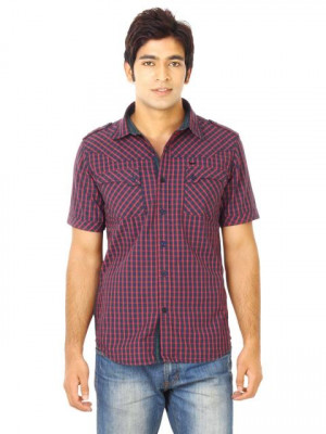 Flying Machine Men HS Red Shirts