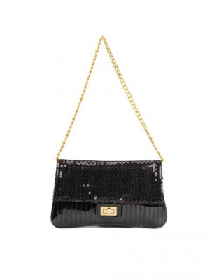 Rocia Women Black Clutch