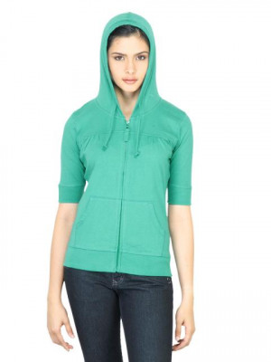 Wrangler Women Ann Green Sweatshirt