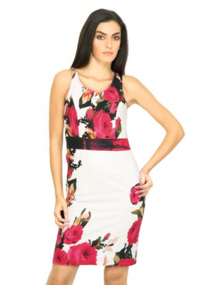 AND by Anita Dongre Women Printed Red Dresses