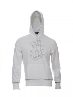 Nike Men As Arsenal Co White Sweatshirts