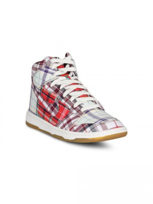 Nike Women Dunk Skinny White Red Shoe