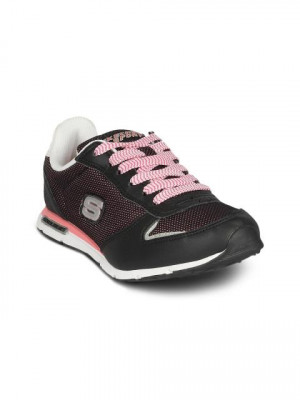 Skechers Women Black & Pink Shoes