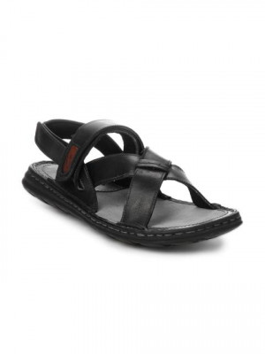 Ganuchi Men Black Sandals