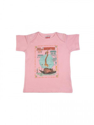 Madagascar3 Infant Girls Pink  T-Shirt