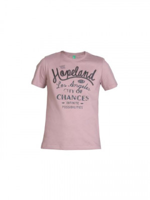United Colors of Benetton Boys Hopeland Pink T-shirt