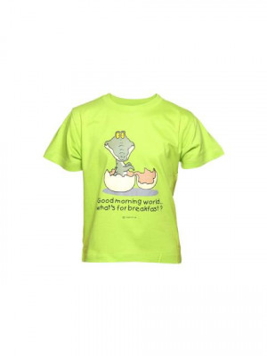 Tantra Kid's Unisex Good Morning Orange Kidswear