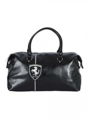 Puma Unisex Ferrari LS Weekender Black Duffle Bags