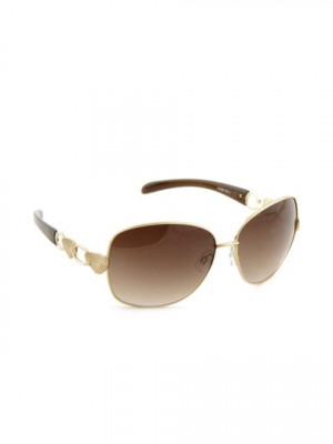 Idee Women Funky Eyewear Brown Sunglasses
