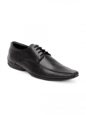 Carlton London Men Black Formal Shoes