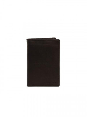 Peter England Men Leather Brown Wallet
