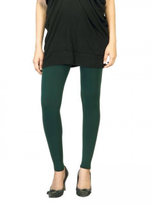 Femella Women Green Skinny Leggings