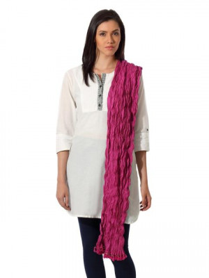 Fabindia Magenta Dupatta