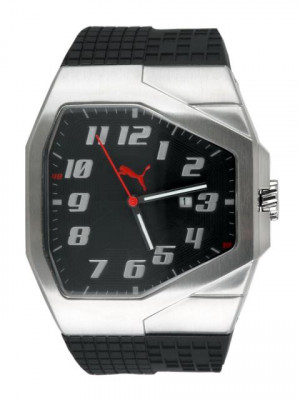 Puma Men Dial With Steel finish frame Black Watches