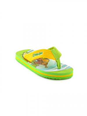 Warner Bros Kids Unisex SD Wave Flop Green Slippers