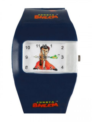 Chhota Bheem Analog Kids-Boys Blue Watch