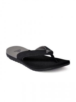 ADIDAS Mens Calo 3 Black Flip Flops