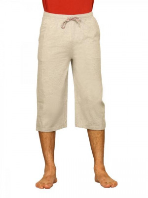 Urban Yoga Men Bottom Grey Melange Yoga Pants