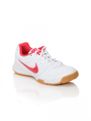 Nike Women Court Shuttle IV White Sports Shoes