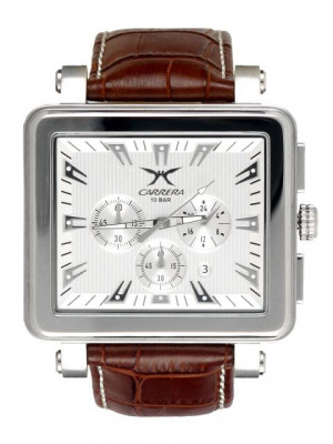 Carrera Men White Dial Watch