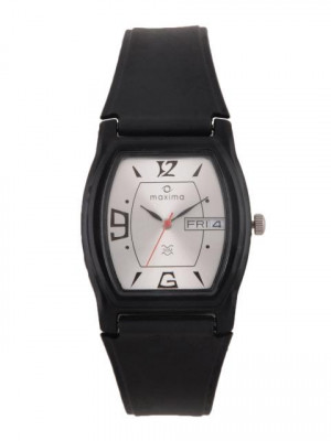 Maxima Men Silver Dial Watch