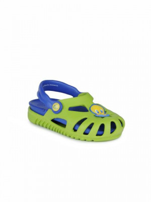 Warner Bros kids Unisex Green Sandals