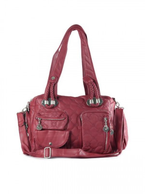 Kiara Women Classic Maroon Handbag