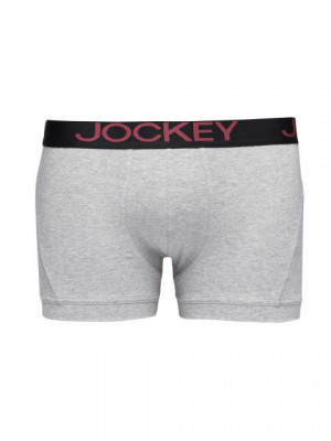 Jockey ZONE STRETCH Men Grey Trunks US20