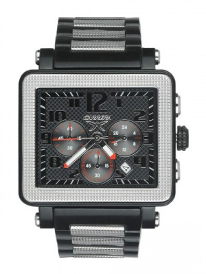 Carrera Men Steel dial frame dial Black Watches