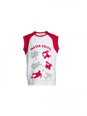 Allen Solly Kids Boys Printed White T-shirt