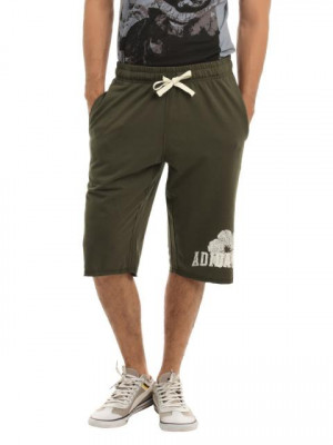 ADIDAS Men Grey Olive Shorts