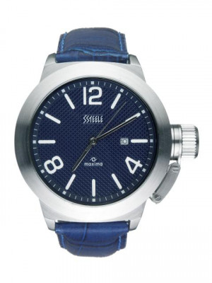 Maxima Ssteele Men Blue Watch