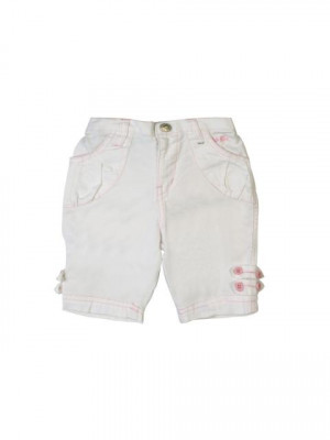 Gini and Jony Girls White Pedal Pusher