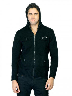 Spykar Men Black Sweaters