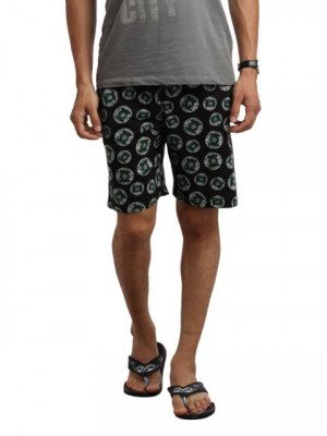 DC Comics Men Black Printed Shorts