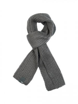 Puma Unisex Crystal Cat Grey Scarf