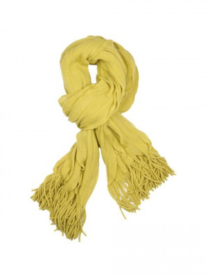 United Colors Of Benetton Women Yellow Muffler